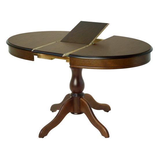 Стол раздвижной овальный деревянный классический (арт 15960) Фото 2