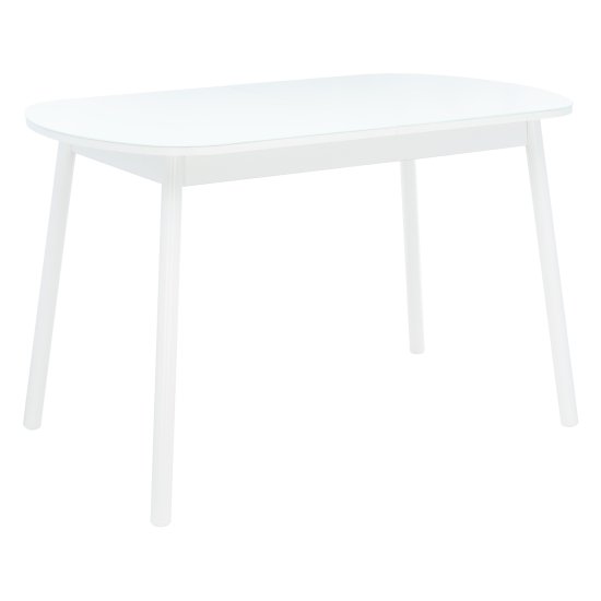 Кухонный стол стеклянный белый (арт 9564) Фото 1