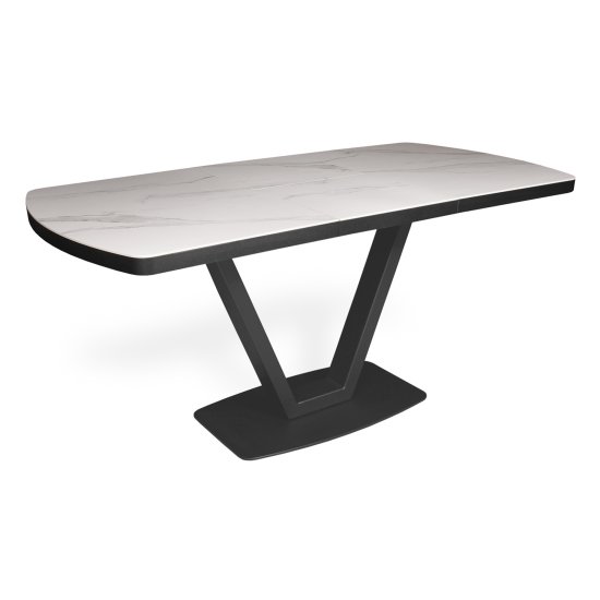 Обеденный стол раскладной с покрытием из керамики (арт 30822) Фото 2