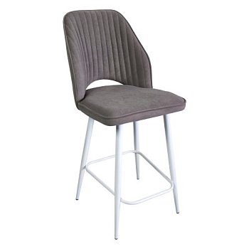 Стул полубарный на металлокаркасе мягкий (арт 31982) - Фото 2