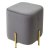 Пуфик с мягким сидением серый (арт 16749)