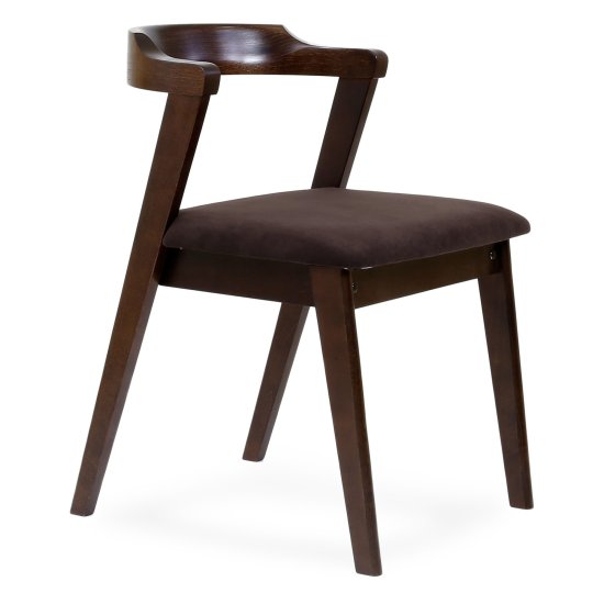 Стул обеденный из массива дерева современный (арт 32124) Фото 1