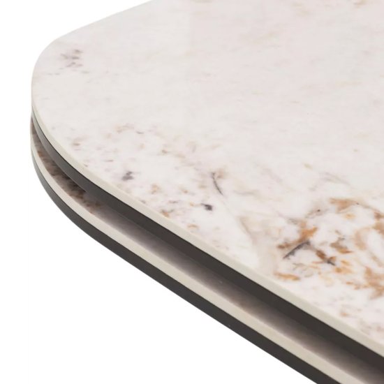 Стол раздвижной из керамогранита 180 см в современном стиле (арт 34098) Фото 4