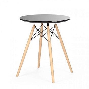 Кухонный стол дизайнерский круглый D-60 см eames (арт 7112) - Фото 2