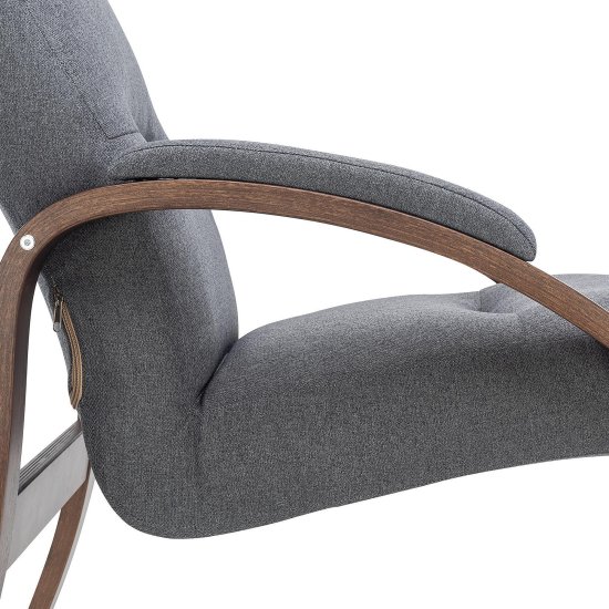 Кресло с мягкой обивкой с подлокотниками (арт 10792) Фото 5