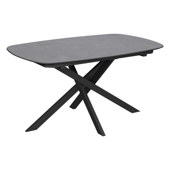 Кухонный стол раскладной с керамической столешницей серый (арт 34288) Фото 1