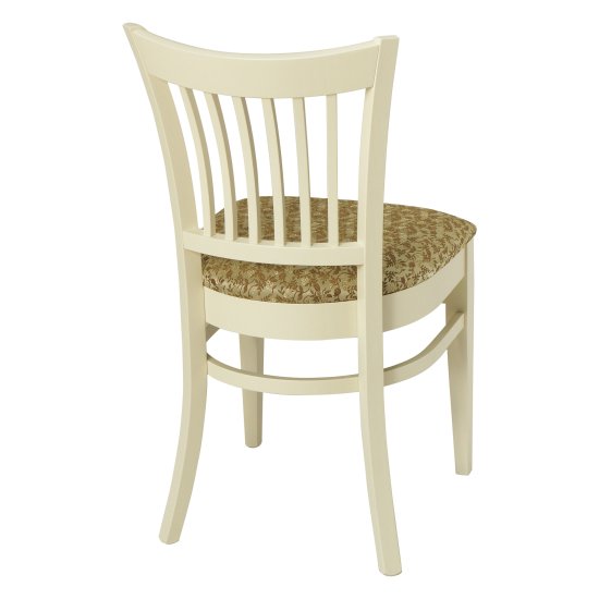 Стул деревянный мягкий синий классический (арт 32102) Фото 5