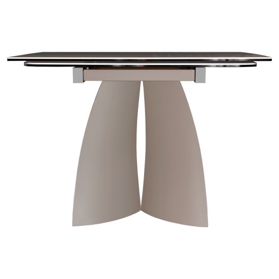 Стол обеденный раздвижной прямоугольный из керамогранита (арт 35660) Фото 4