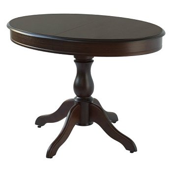 Обеденный стол раздвижной деревянный 105 см классический (арт 4938) - Фото 2