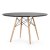 Стол обеденный дизайнерский круглый D-120 см в стиле eames (арт 7117)
