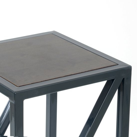 Барный стул ножки черные современный (арт 6777) Фото 3