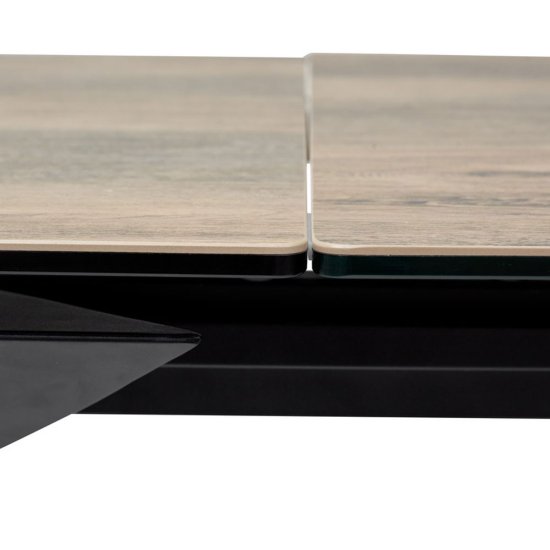 Стол обеденный дизайнерский с керамической столешницей (арт 10613) Фото 5