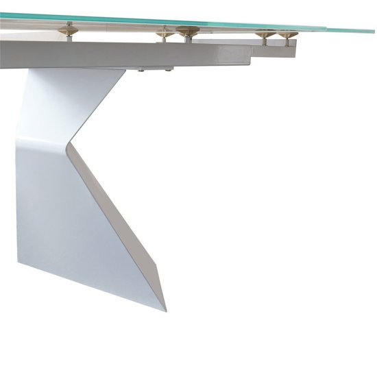 Стол белый на одной ножке 180 см (арт 35242) Фото 8