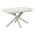 Стол овальный со столешницей из керамики на одной ножке (арт 34285)