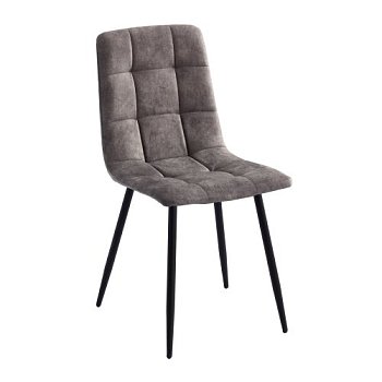Стул для кухни мягкий серый (арт 7394) - Фото 2