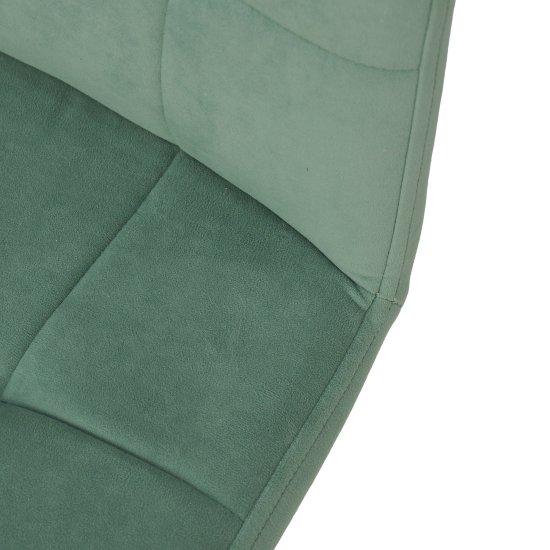 Стул на металлокаркасе из велюра современный (арт 33955) Фото 5