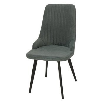 Стул с мягким сидением с обивкой из велюра (арт 33959) - Фото 2