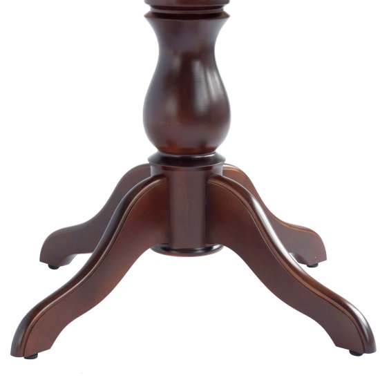 Стол обеденный раздвижной овальный на 1 опоре классический (арт 5981) Фото 4