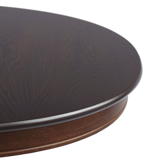 Стол обеденный раздвижной овальный на 1 опоре классический (арт 5981) Фото 3