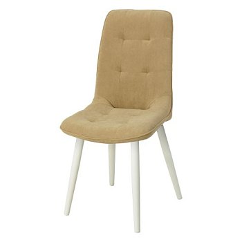 Стул на металлокаркасе с мягким сидением серый (арт 20585) - Фото 2