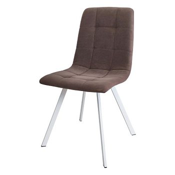 Стул для кухни на металлокаркасе мягкий бежевый (арт 25068) - Фото 2