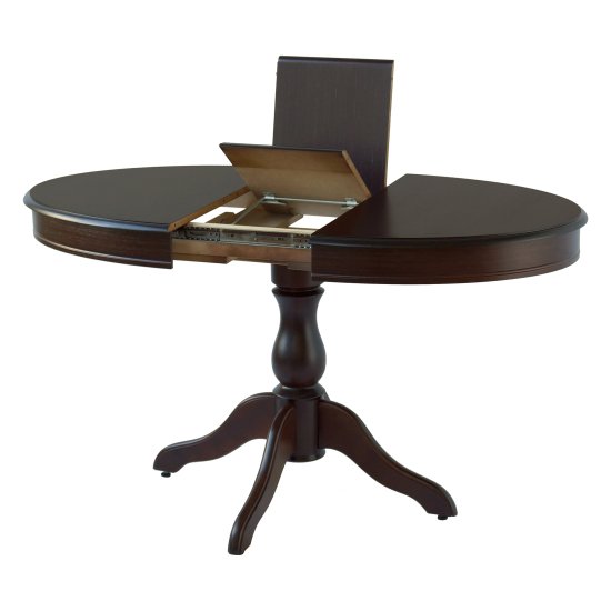 Обеденный стол раздвижной деревянный 105 см классический (арт 4938) Фото 2