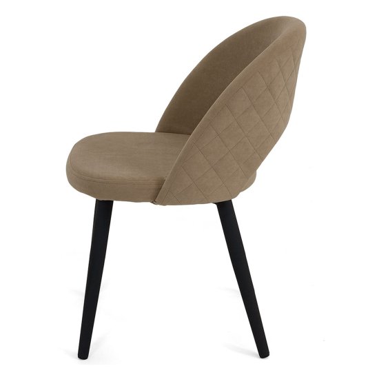 Стул для кухни с обивкой из велюра (арт 21677) Фото 3