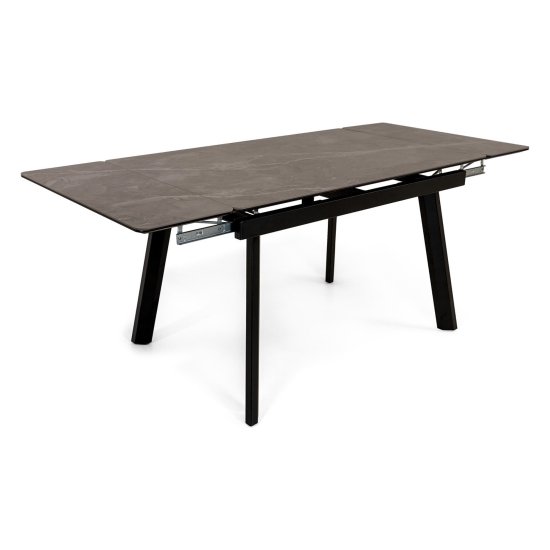 Стол раскладной со столешницей из керамики под мрамор (арт 34216) Фото 2