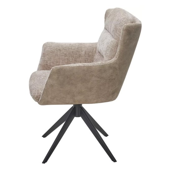 Полукресло с подлокотниками слоновая кость (арт 33674) Фото 3