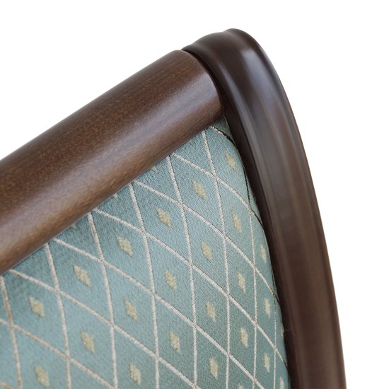 Банкетка деревянная с мягким сидением классика (арт 11137) Фото 4