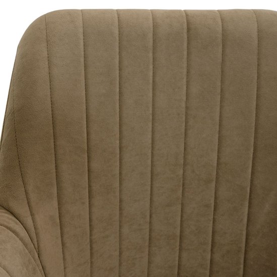 Стул мягкий бежевый из велюра (арт 22138) Фото 7