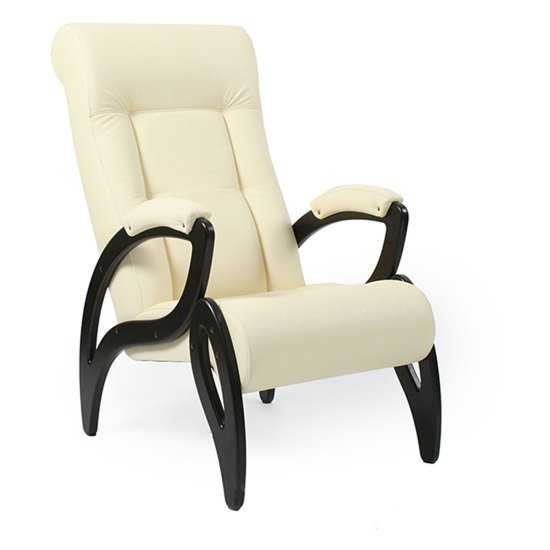 Кресло мягкое с подлокотниками бежевое (арт 14795) Фото 1