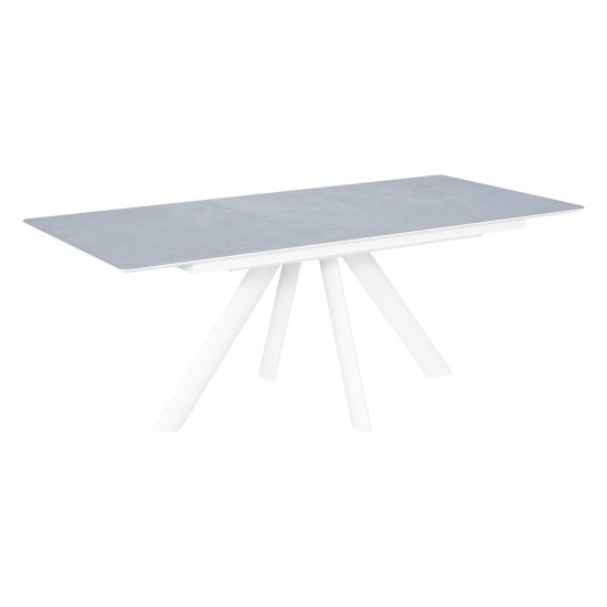 Стол кухонный керамический серый (арт 34712) Фото 2