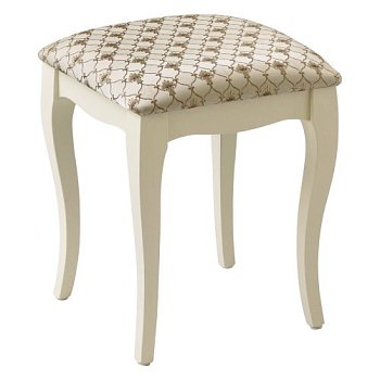 Банкетка мягкая бежевая классическая (арт 15893) - Фото 2