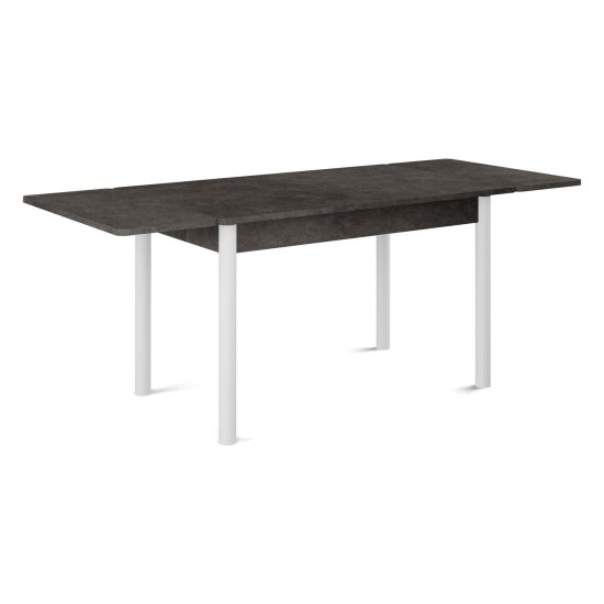 Стол кухонный раздвижной под мрамор (арт 34403) Фото 2