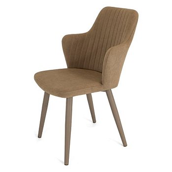 Стул с мягким сидением с обивкой из велюра (арт 28645) - Фото 2