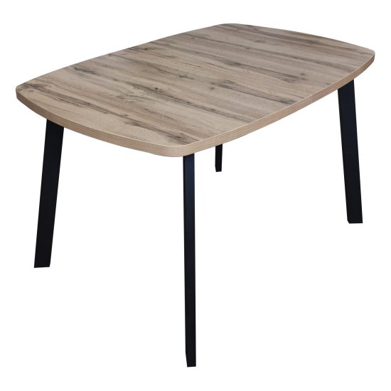 Обеденный стол раскладной полуовальный 130 см (арт 31686) Фото 1