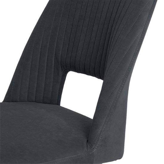 Стул на металлокаркасе из велюра (арт 19808) Фото 8