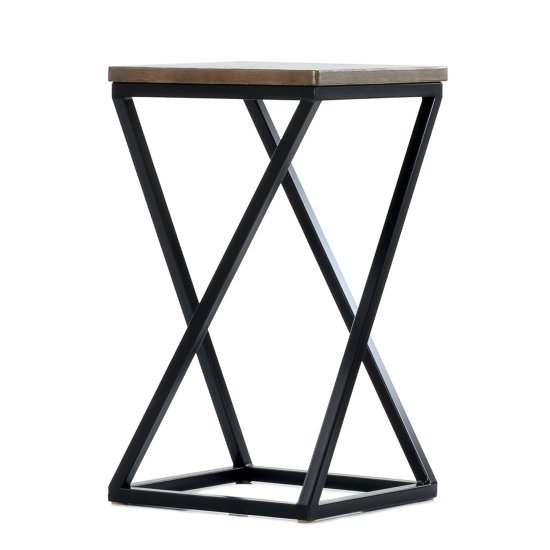 Барный стул на металлокаркасе современный (арт 6776) Фото 3