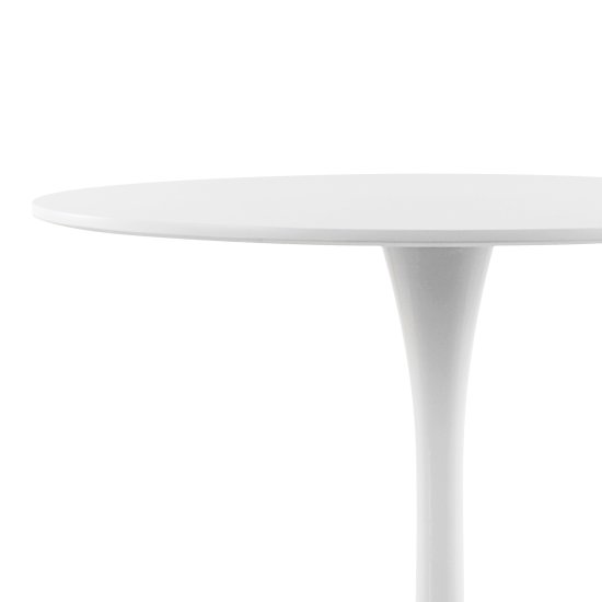 Стол дизайнерский круглый белый tulip (арт 28887) Фото 2