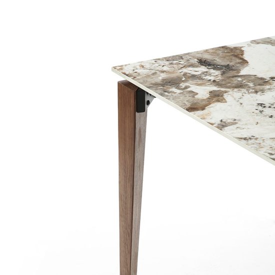 Стол кухонный раздвижной керамический (арт 28925) Фото 7