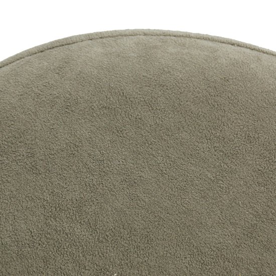 Стул с черными ножками серый из велюра (арт 20281) Фото 2