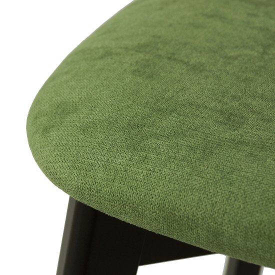 Стул из массива дерева мягкий зеленый в классическом стиле (арт 31256) Фото 6