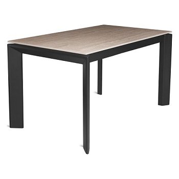 Стол обеденный раздвижной с покрытием из керамики 120 см (арт 34638) - Фото 2