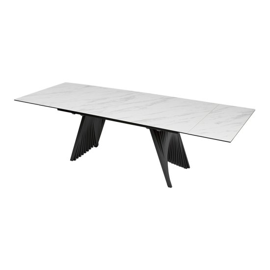 Стол обеденный раздвижной керамический под мрамор 180 см (арт 7457) Фото 1