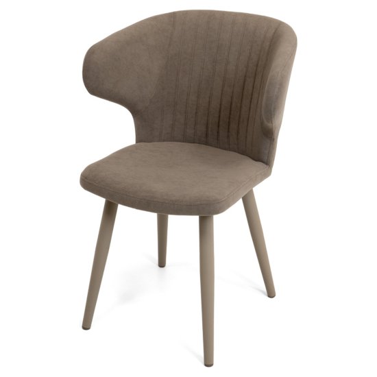 Стул на металлокаркасе мягкий велюровый (арт 18409) Фото 1