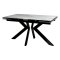 Стол для кухни на одной ноге 140 см современный (арт 29351)