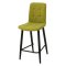 Барный стул зеленый из велюра (арт 18837)