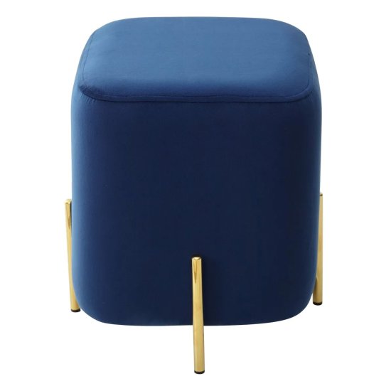 Пуфик с мягким сидением синий (арт 16753) Фото 2