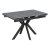 Стол обеденный со столешницей из керамики черный 120 см (арт 33516)